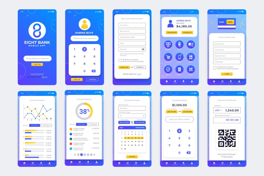 Ejemplo desarrollo de interfaz de usuario(UI) de app móvil